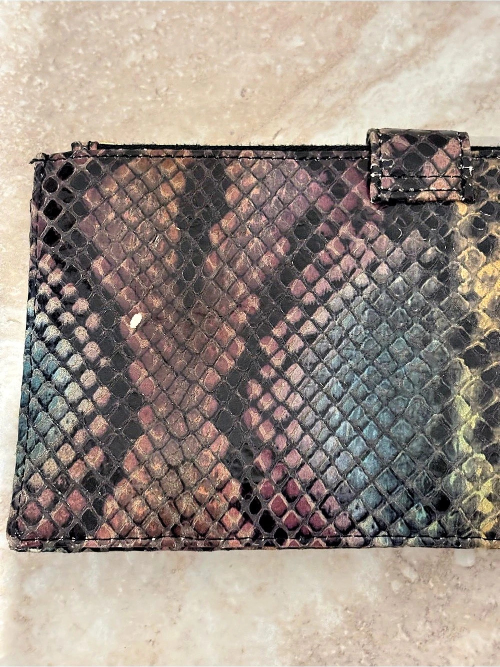 Lodis Snake Embossed Wallet - Picture 5 of 9